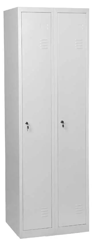 JP - 500 skříň šatní 1850x500x500 mm, 2-dílná, šedá