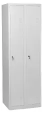 JP - 500 skříň šatní 1850x500x500 mm, 2-dílná, šedá