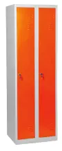 JP - 500 skříň šatní 1850x500x500 mm, 2-dílná, šedooranžová