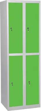 JP - 604 N skříň 4-boxová, 1850x600x500 mm, šedozelená