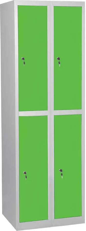 JP - 604 N skříň 4-boxová, 1850x600x500 mm, šedozelená