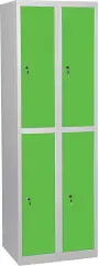 JP - 604 N skříň 4-boxová, 1850x600x500 mm, šedozelená