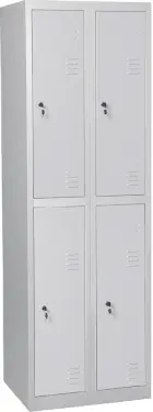 JP - 604 N skříň 4-boxová, 1850x600x500 mm, šedá