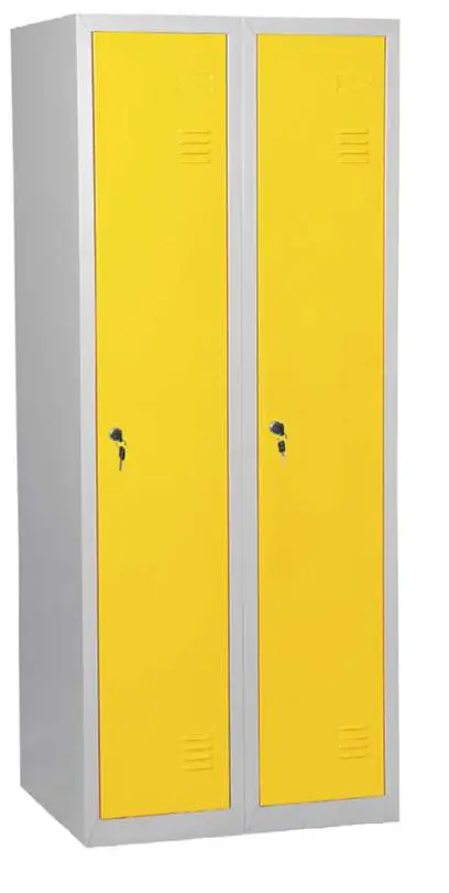 JP - 150 skříň šatní 1500x600x500 mm, 2-dílná, šedožlutá