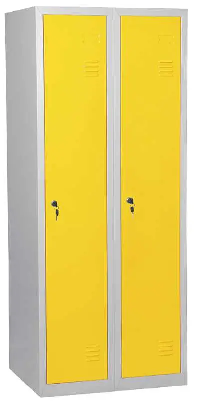 JP - 150 skříň šatní 1500x600x500 mm, 2-dílná, šedožlutá