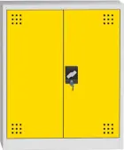CH - 1150 skříň na chemikálie, 1150x950x500 mm, 2-dveřová, šedožlutá
