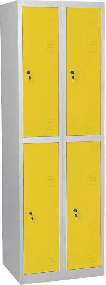 JP - 604 N skříň 4-boxová, 1850x600x500 mm, šedožlutá