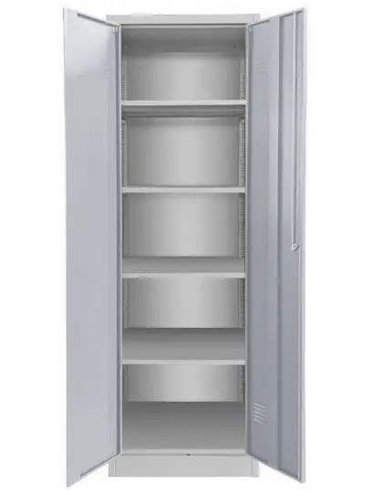 JP - 640 skříň kovová, policová, 1850x600x500 mm, šedá