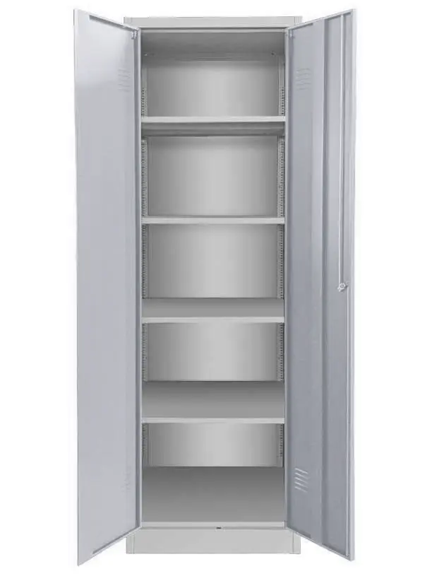 JP - 640 skříň kovová, policová, 1850x600x500 mm, šedá