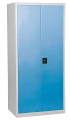 JP - 950 NX skříň dělená univerzální 1850x900x450 mm, šedá/modrá