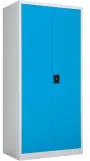 JP - 906 NX  skříň policová,1950x900x600mm, šedá/modrá