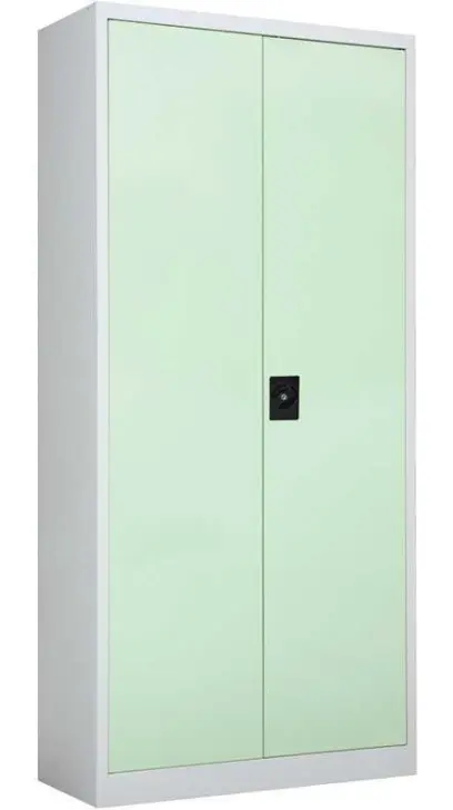 JP - 900 NX skříň policová, 1950x900x400 mm, šedá/zelinkavá