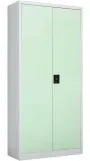 JP - 900 NX skříň policová, 1950x900x400 mm, šedá/zelinkavá