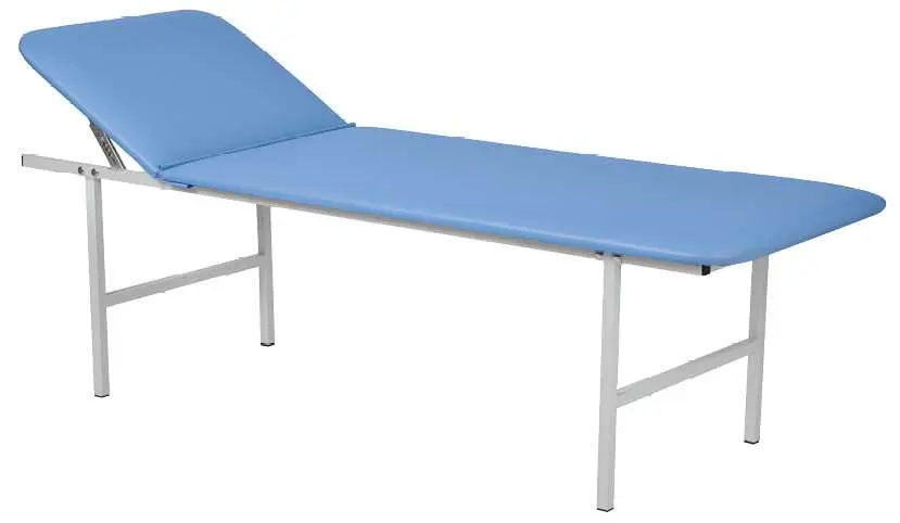 MEDISTAR lehátko, polohovatelná opěrka hlavy, koženka modrá