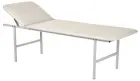 MEDISTAR lehátko, polohovatelná opěrka hlavy, koženka bílá