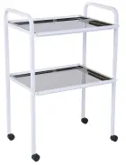 OV - 22 vozík 2-policový, 900 x 620 x 470 mm, lak/nerez