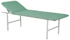 MEDISTAR lehátko, polohovatelná opěrka hlavy, koženka zelená medi