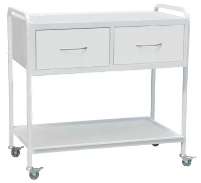 OV - 92 vozík 2-zásuvkový, šířka 900 mm, bílý
