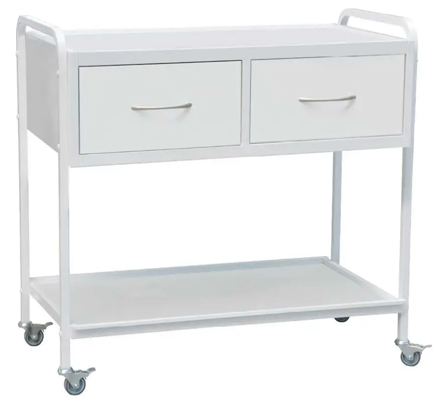 OV - 92 vozík 2-zásuvkový, šířka 900 mm, bílý