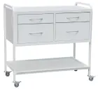 OV - 94 vozík 4-zásuvkový, šířka 900 mm, bílý