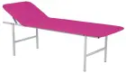 MEDISTAR lehátko, polohovatelná opěrka hlavy, koženka růžová