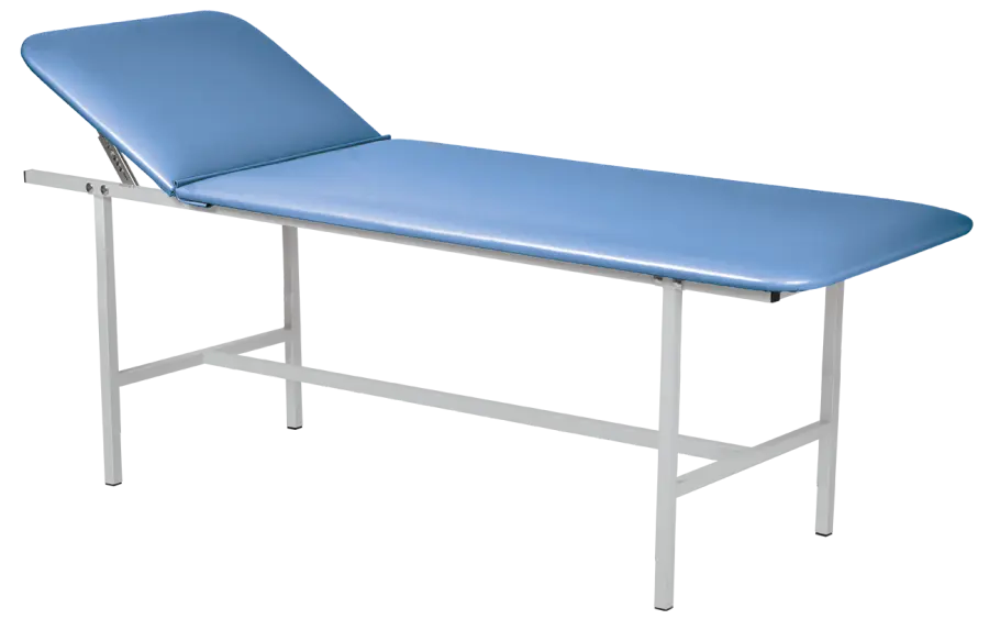 MEDISTAR 700 lehátko, výška 700 mm, polohovatelná opěrka hlavy, koženka modrá