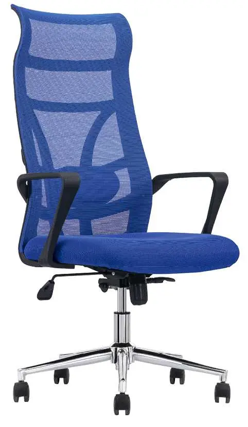 OLIVIER, židle kancelářská modrá