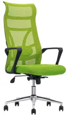 OLIVIER, židle kancelářská zelená
