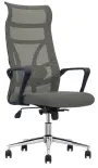 OLIVIER, židle kancelářská šedá