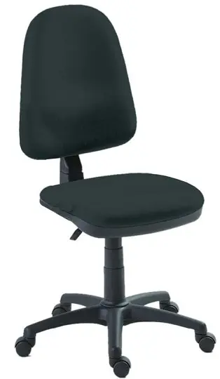1080/MEK židle kancelářská, látka DO2 černá