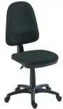 1080/MEK židle kancelářská, látka DO2 černá