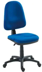 1080/MEK židle kancelářská, látka DO4 modrá