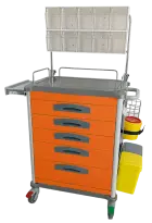 OVM - 02 vozík zdravotnický, oranžová