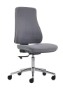 ORION židle kancelářská, kříž chrom, látka šedá