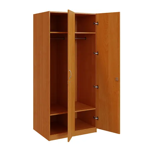 Q 221-80 skříň šatní, 2-dvéřová, 800x600x1800mm, olše jantar