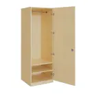 Q 13-60 skříň šatní, 1-dvéřová, 600x600x1800mm, bříza irská