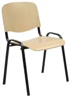 PESCARA N židle konferenční, kostra černá, buk