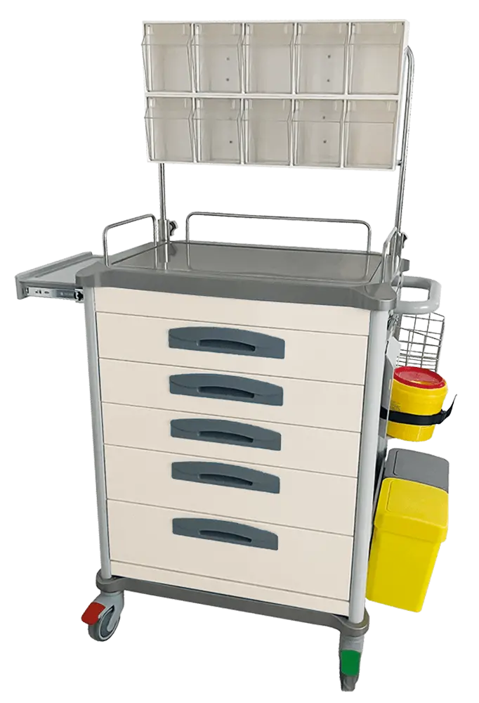 OVM - 02 vozík zdravotnický, bílá