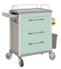 OVM - 23 vozík zdravotnický 3-zásuvkový, zelená