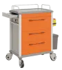 OVM - 23 vozík zdravotnický 3-zásuvkový, oranžová