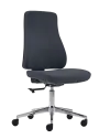 ORION židle kancelářská, kříž chrom, látka černá