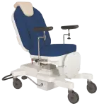 OZC - 21 křeslo pro odběr krve a dialýzu s pístem, tmavě modré