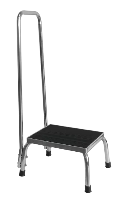 STUP - madlo schůdek s protiskluzovým nášlapem a madlem