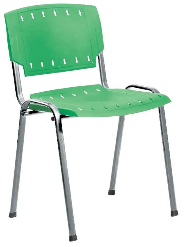 KLINT CR židle, plast zelený