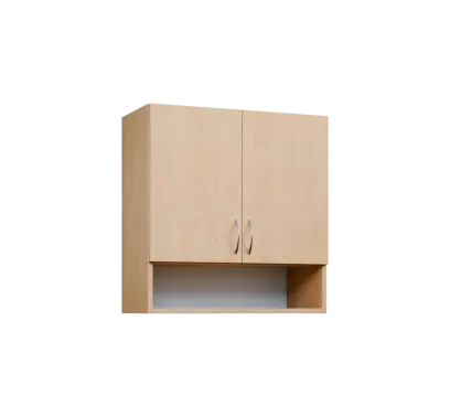 CH - 7ND horní skříňka, 2-dveřová/nika, 730x700x300, bříza světlá