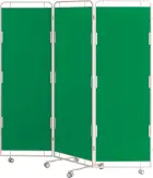 Zástěna D, 3 - dílná, zelená
