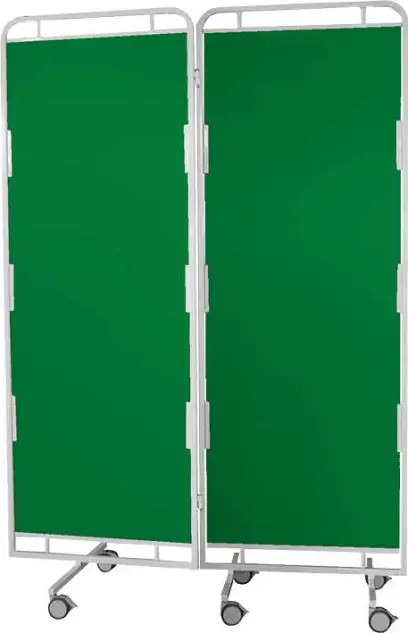 Zástěna D, 2 - dílná, zelený