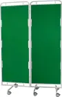 Zástěna D, 2 - dílná, zelený