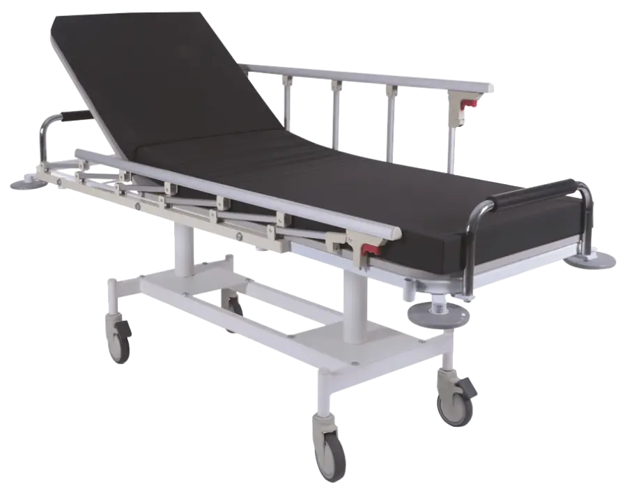 STRETCHER - 01 lehátko transportní, koženka černá