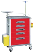 EMG - 01 vozík zdravotnický Emergency, červená